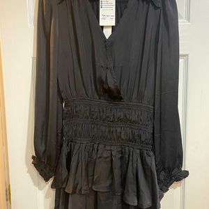 Size Large Glam Black Boutique top!!  New with tags!!